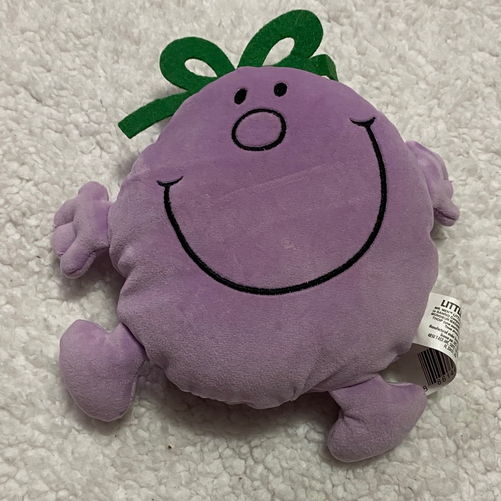 LITTLE MISS MR MEN 2023 THOP SANRIO COMPANY Purple Plush MONSIEUR MADAME TOY